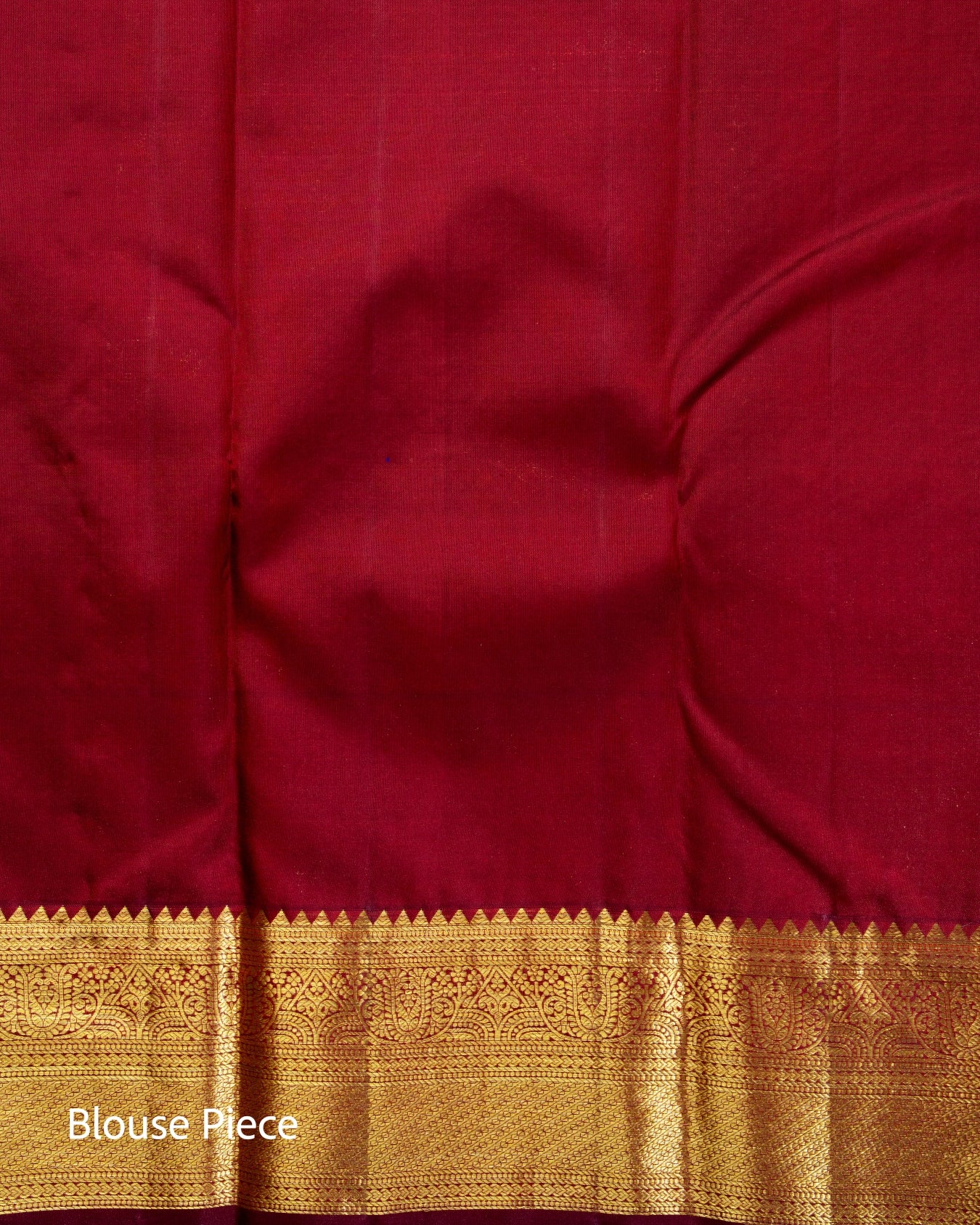 Pure Handloom Kanchipuram Silk Saree with Classic Floral Pattern