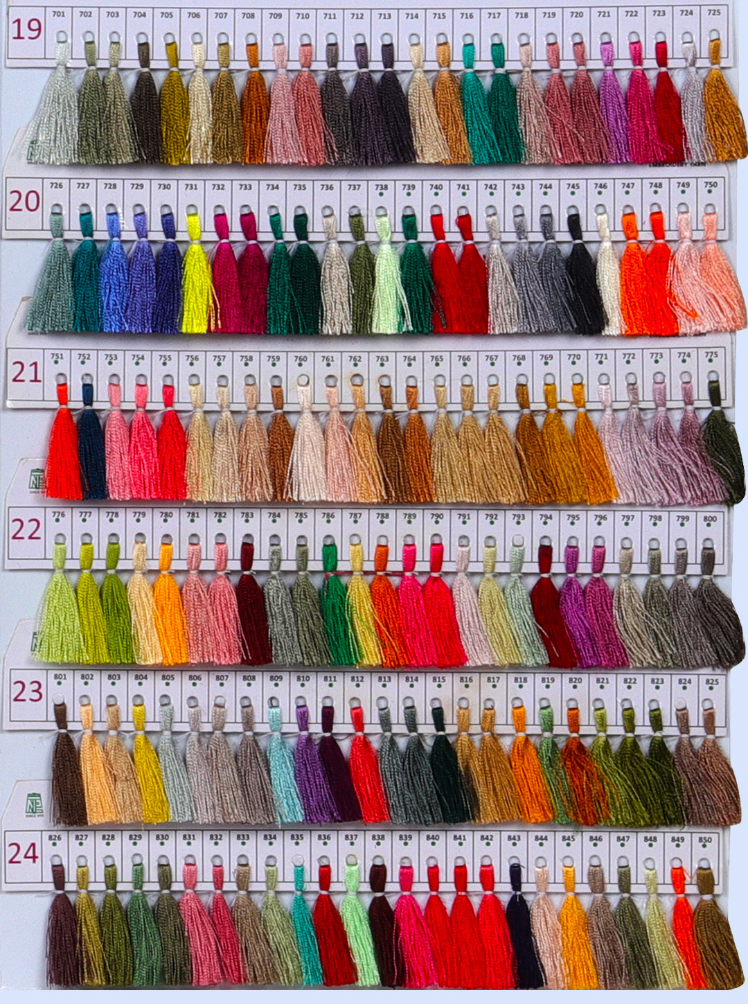 Neelam color chart 4th page