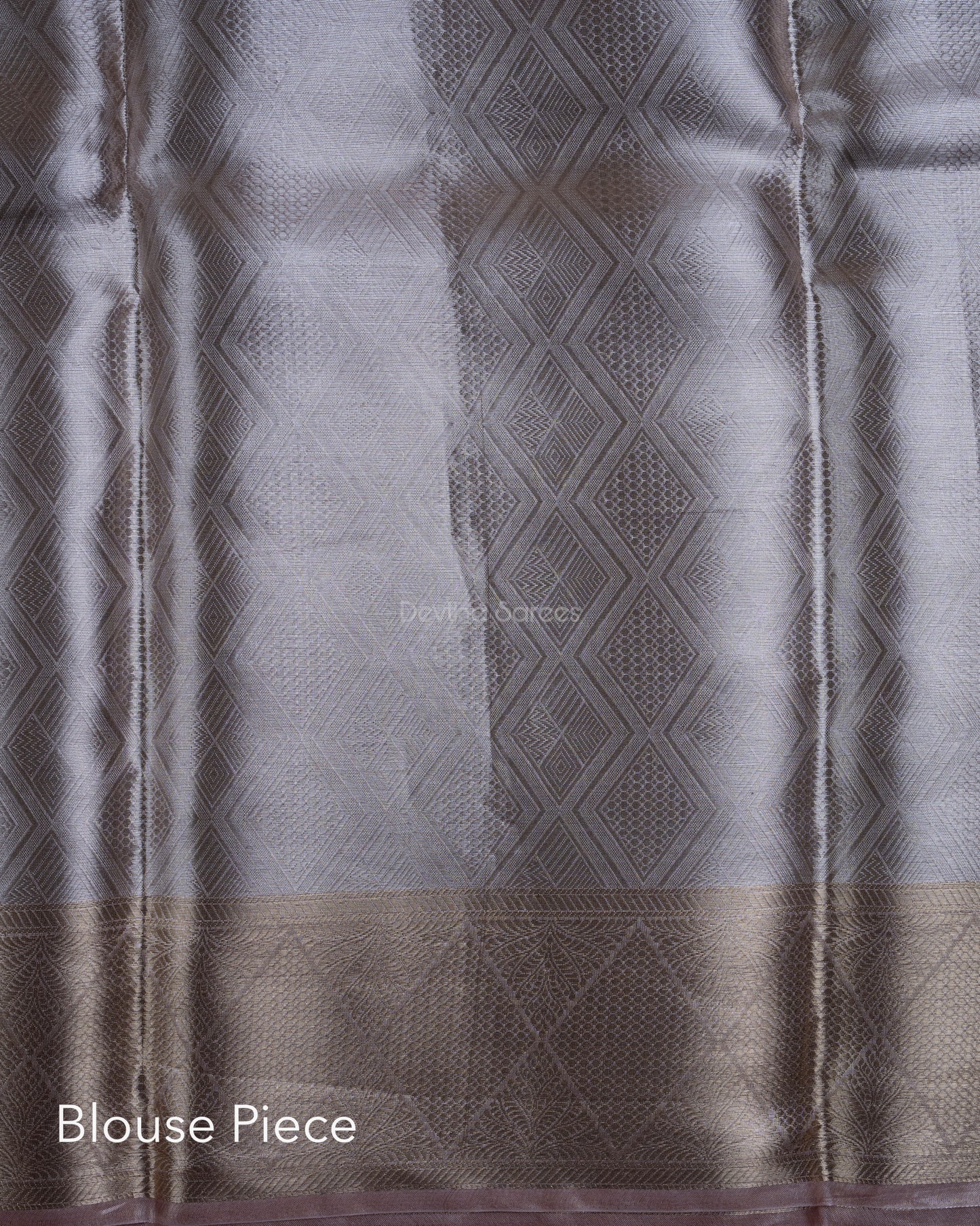 Liquid Gold - Moody Pink Handwoven Pure Mulberry Brocade Silk Saree