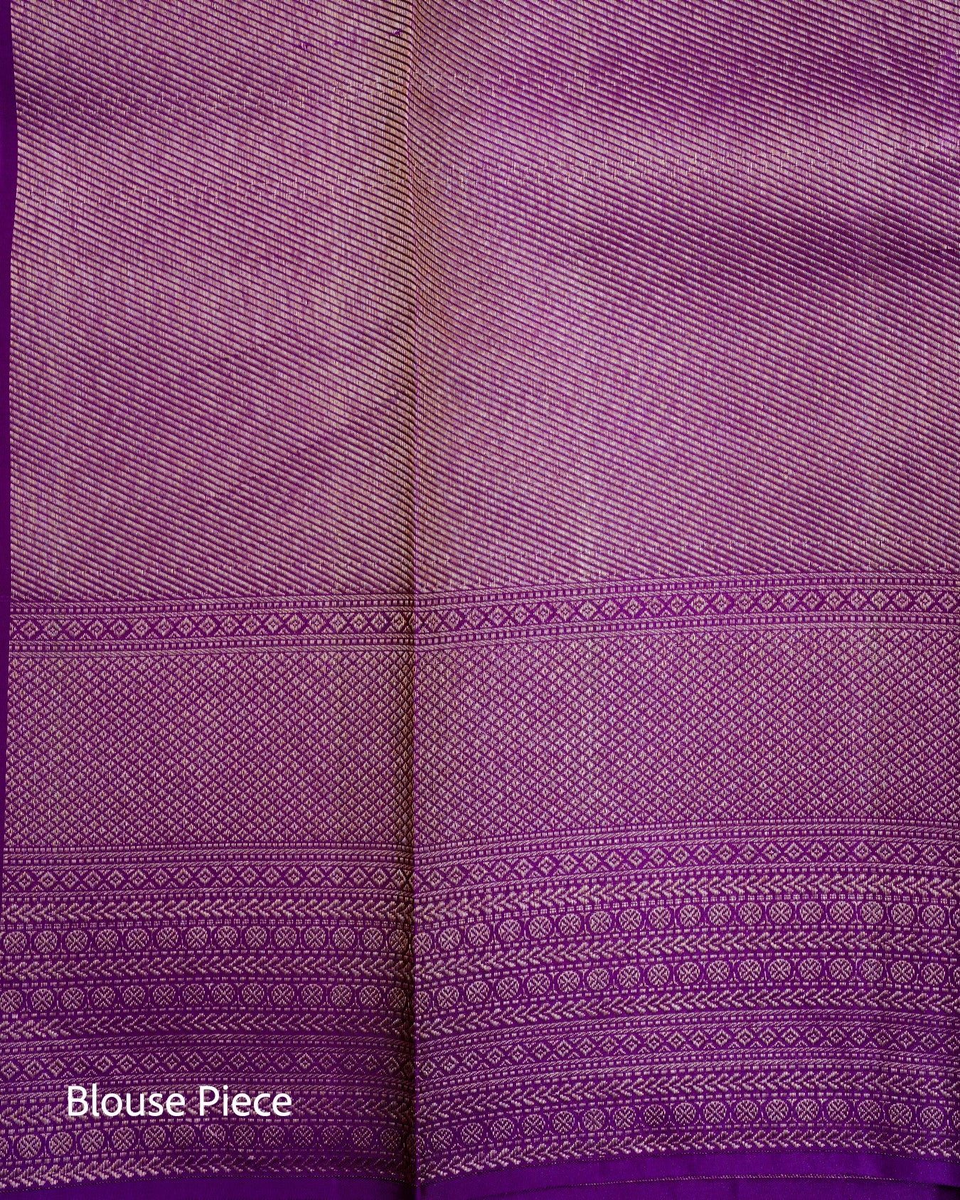 Pure Handloom Kanchipuram Silk Saree with Traditional Vine Brocade