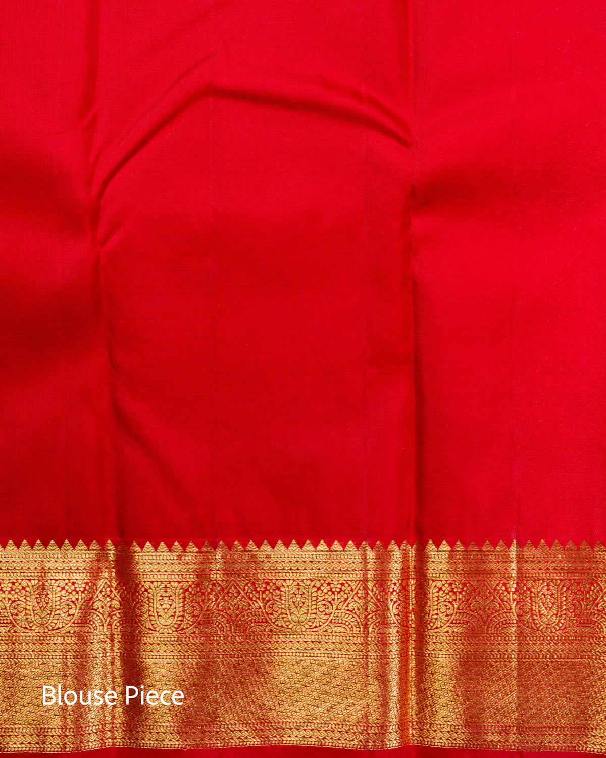 Pure Handloom Kanchipuram Silk Saree with Classic Floral Brocade