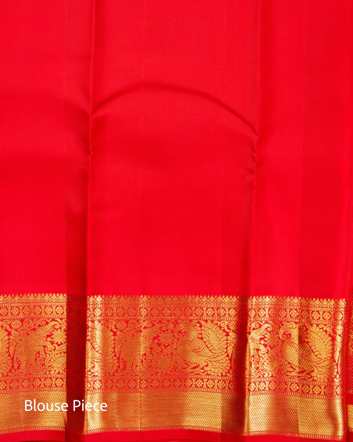 Pure Handloom Kanchipuram Silk Saree with Traditional Temple Buttas
