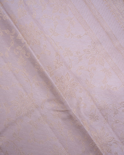 Pure Handloom Kanchipuram Silk Saree with Traditional Floral Pattern