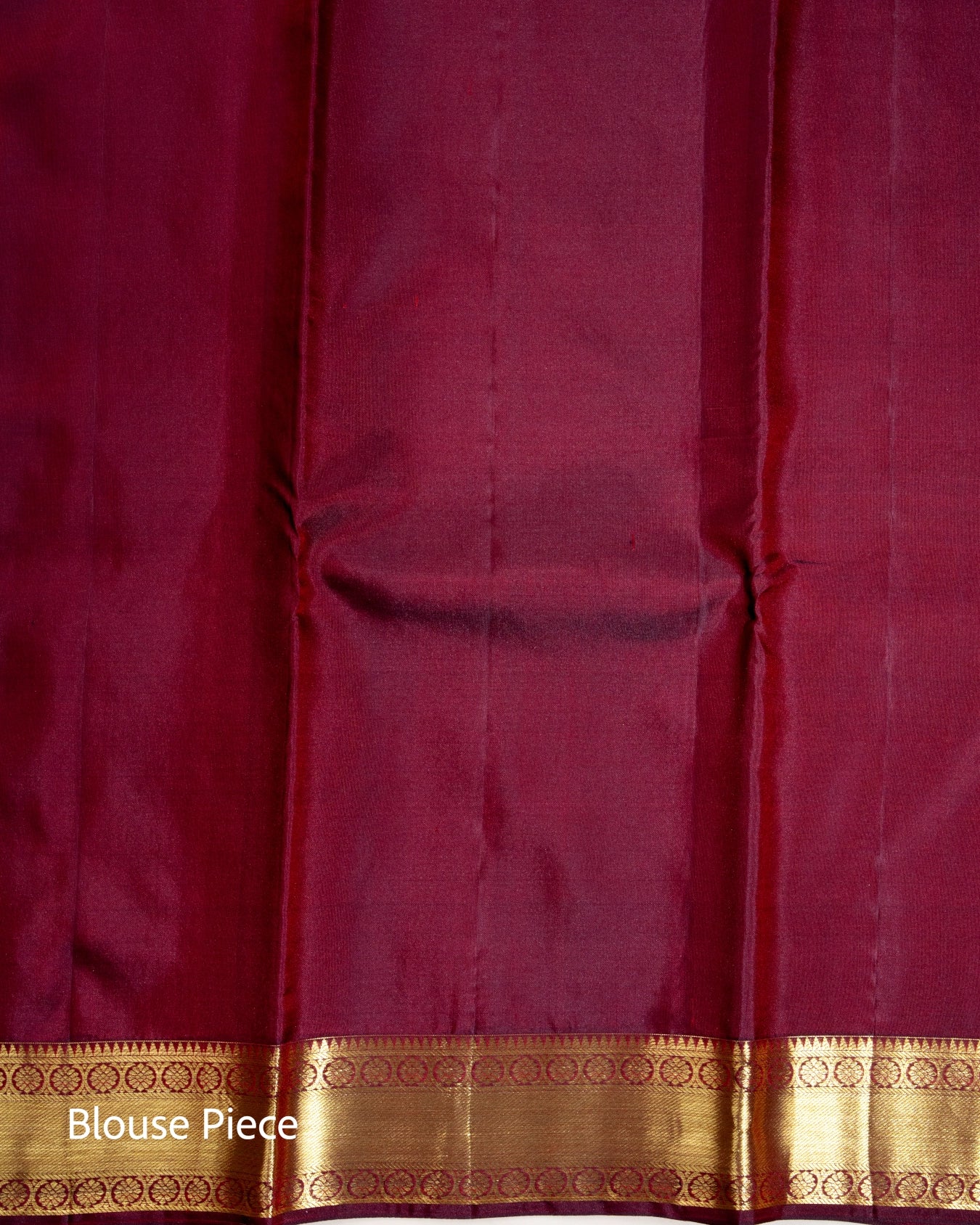 Pure Handloom Kanchipuram Silk Saree with Big Flower Brocade