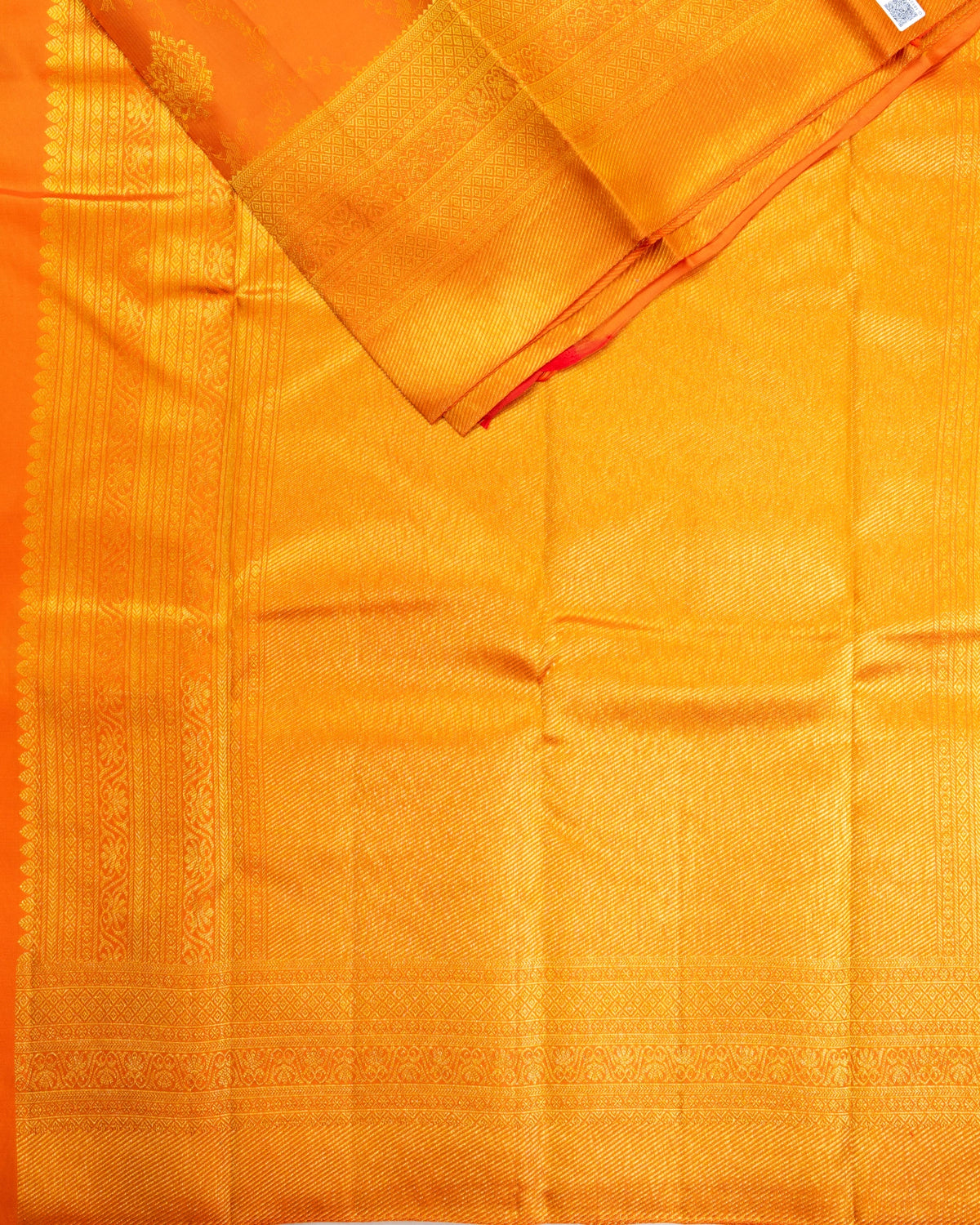 Pure Handloom Kanchipuram Silk Saree with Traditional Jaal and Buttas