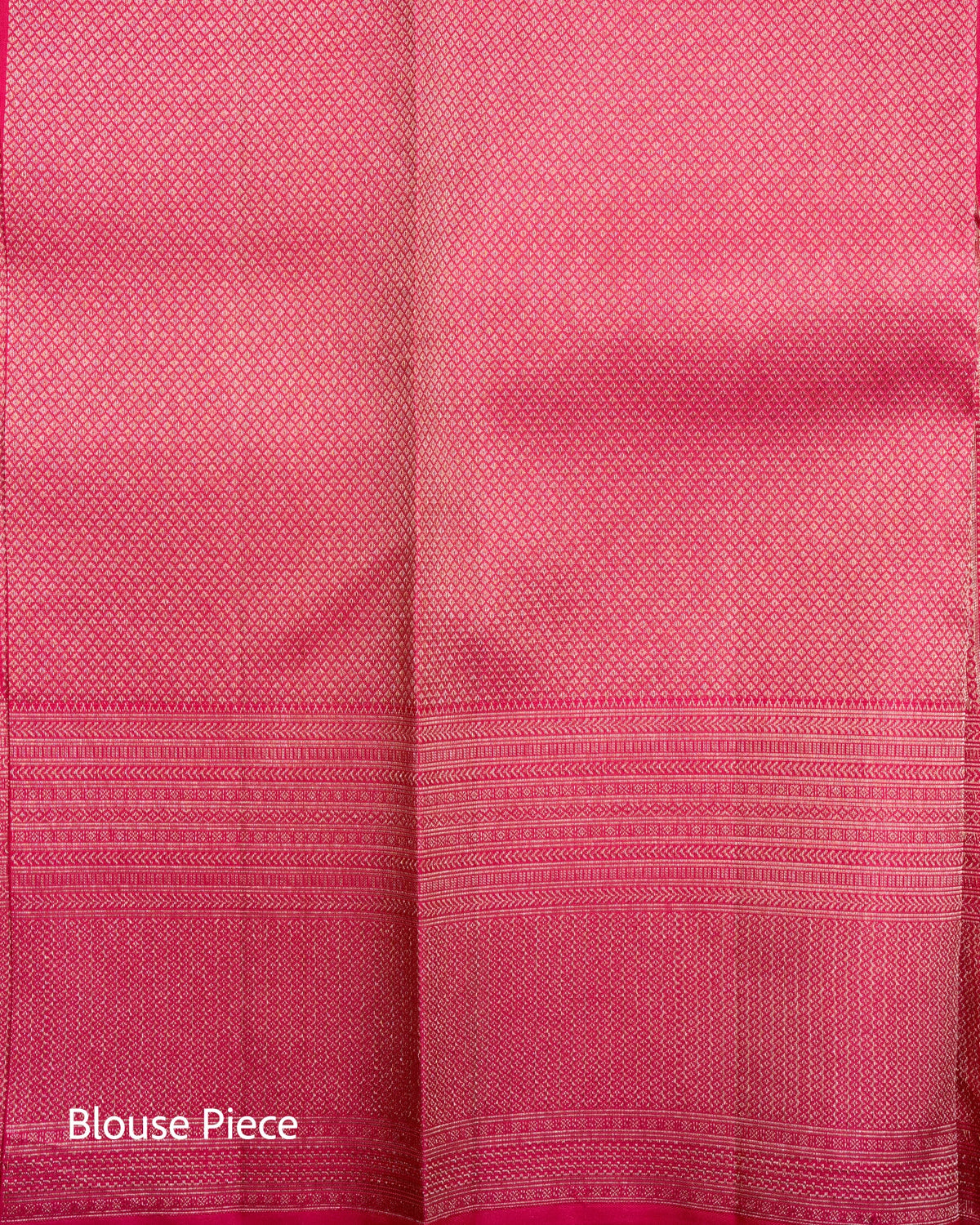 Pure Handloom Kanchipuram Silk Saree with Traditional Lines Brocade