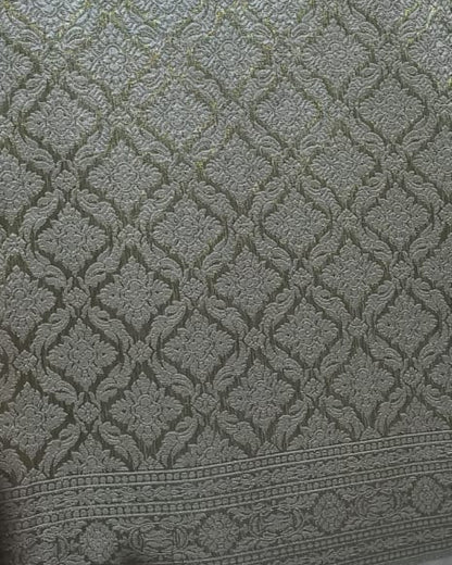 Premium Banarasi Katan Brocade Silk Saree [Design 13]