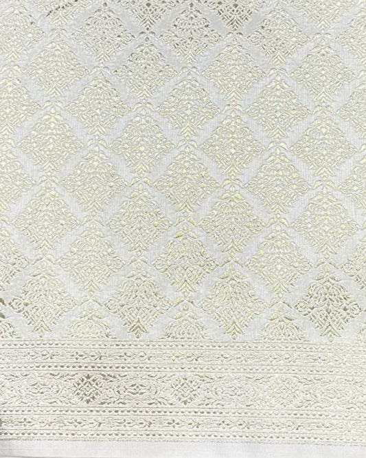 Premium Banarasi Katan Brocade Silk Saree [Design 17]