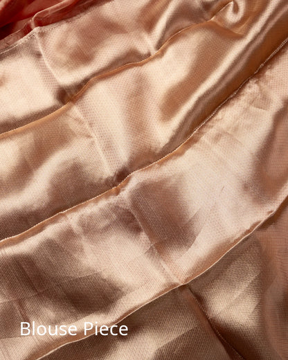 Red Punch Pure Handloom Mulberry Silk Saree - Silk by Zari
