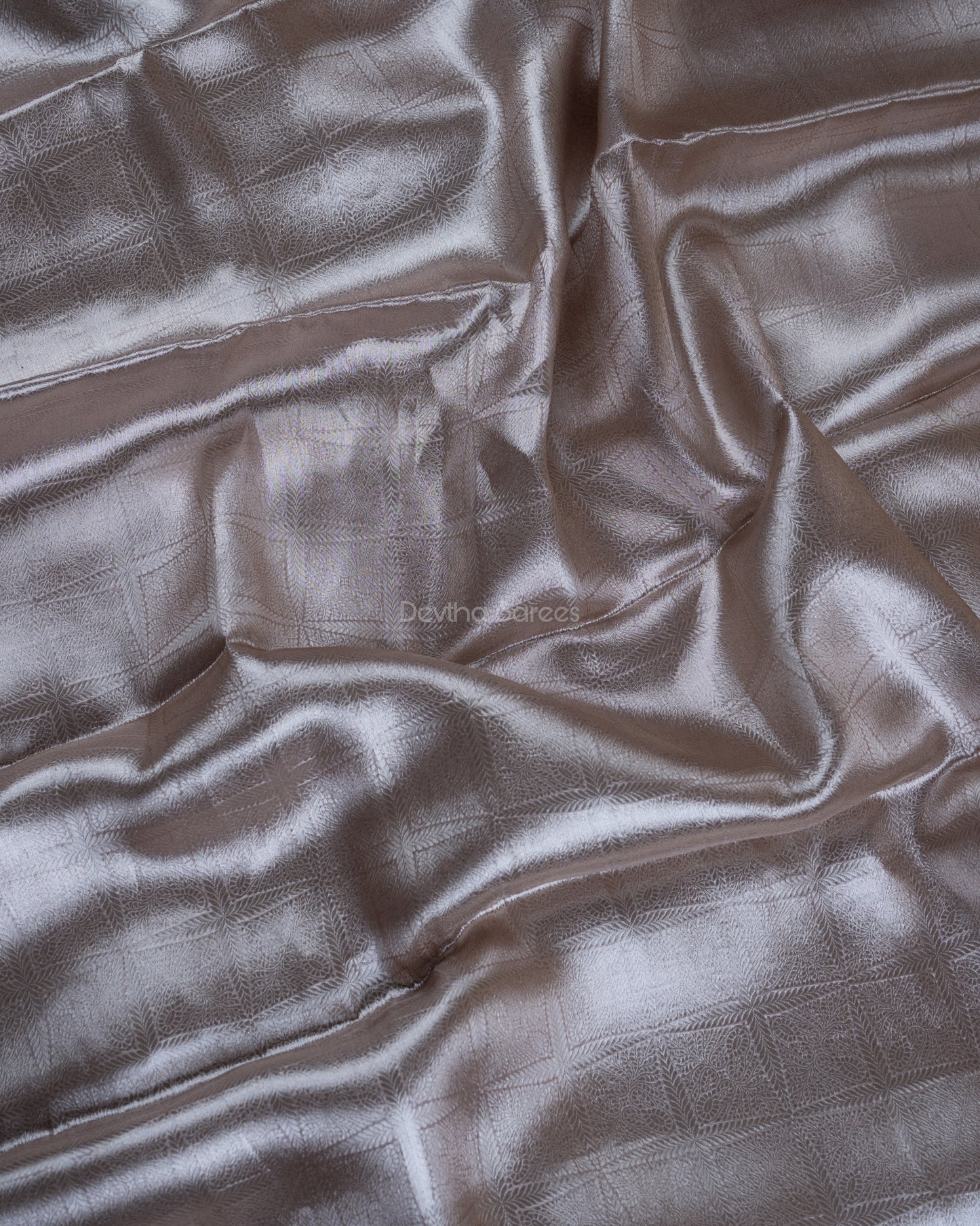 Liquid Gold - Moody Pink Handwoven Pure Mulberry Brocade Silk Saree