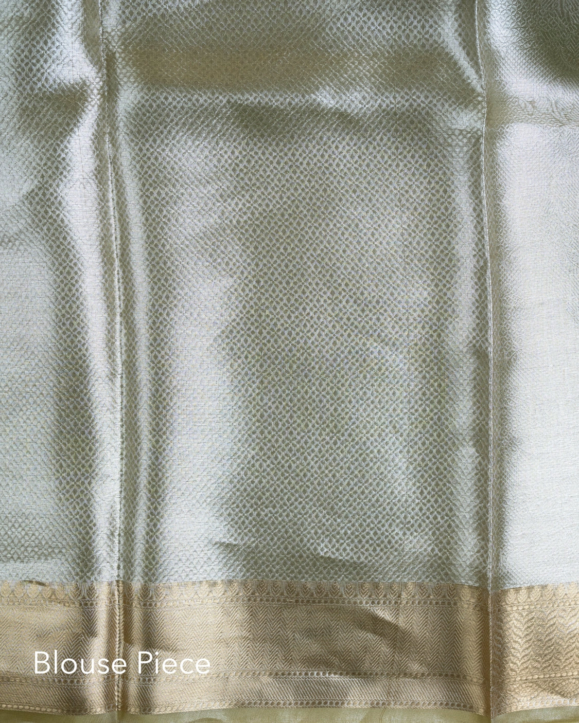 Liquid Gold - Olive Green Handwoven Pure Mulberry Brocade Silk Saree