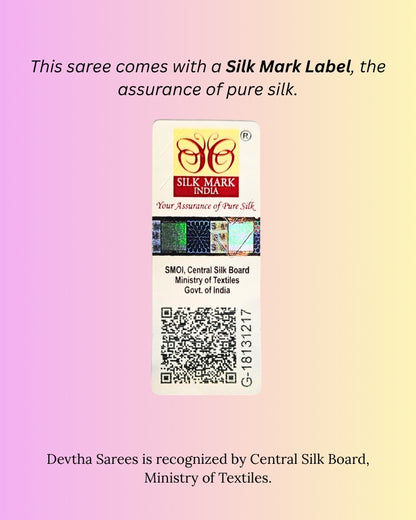 Pastel Pink Pure Handloom Mulberry Silk Saree - Silk by Zari