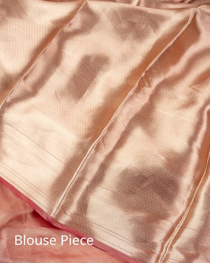 Rani Pink Pure Handloom Mulberry Silk Saree - Silk by Zari
